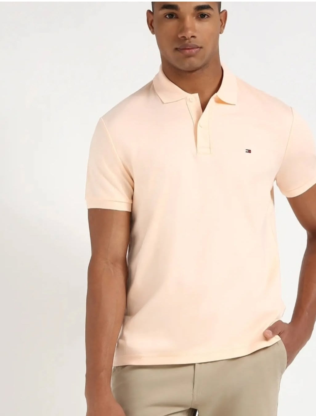 Tommy Hilfiger Mens Polo Neck Tshirt