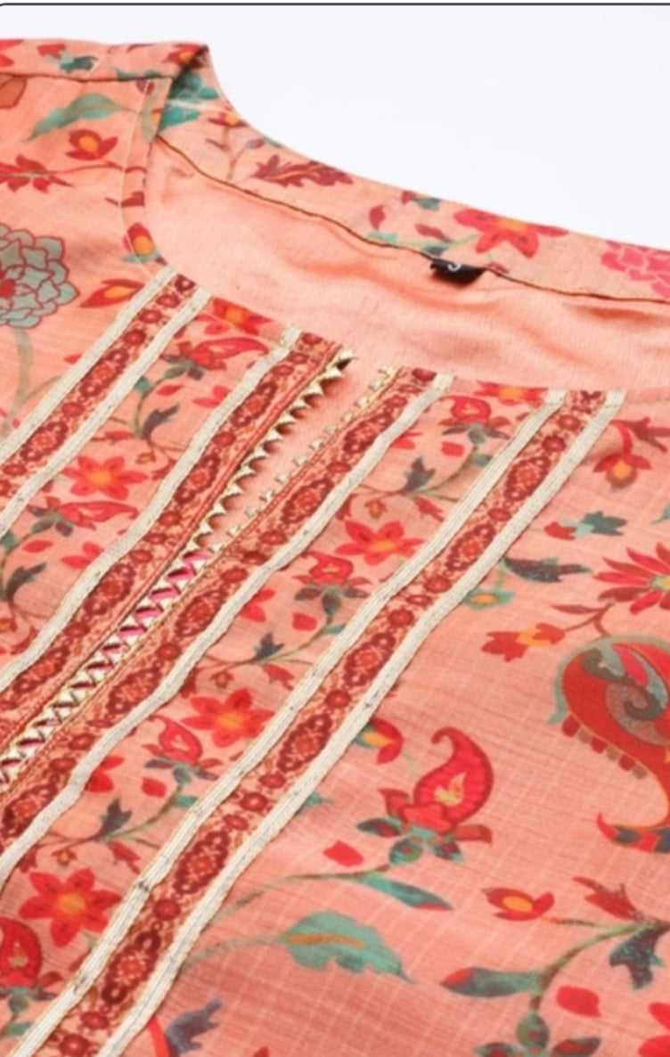Varanga Party Wear Chanderi Silk Suit Set