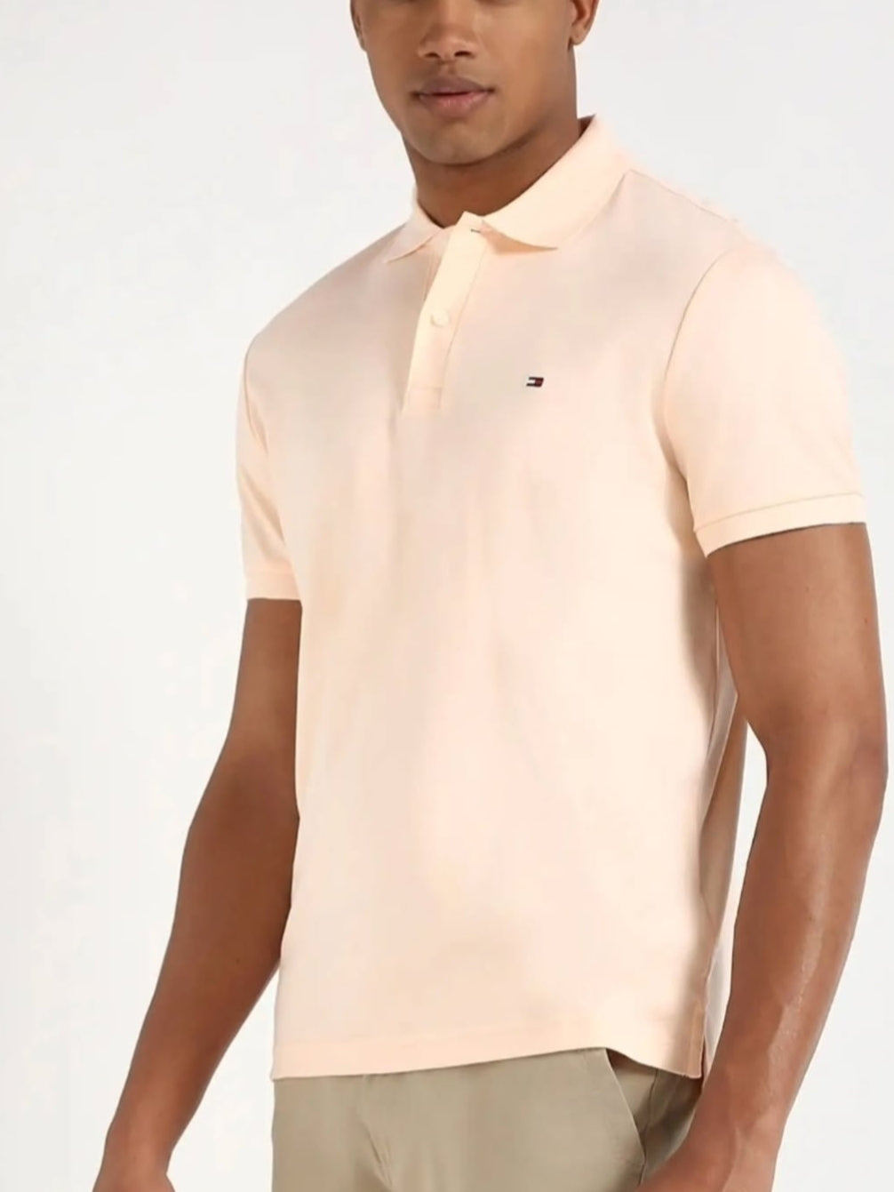 Tommy Hilfiger Mens Polo Neck Tshirt