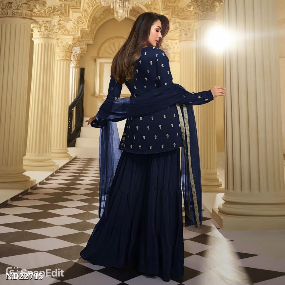 Malaika Arora Khan Inspired Designer Sharara Suit