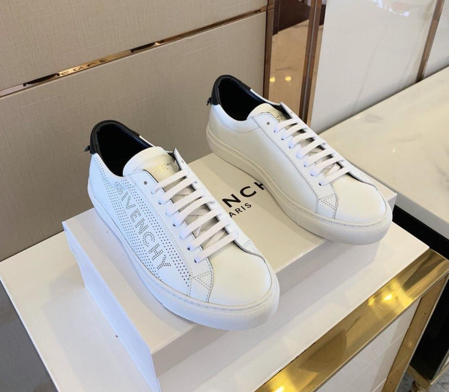 Givenchy Premium Mens White Sneakers
